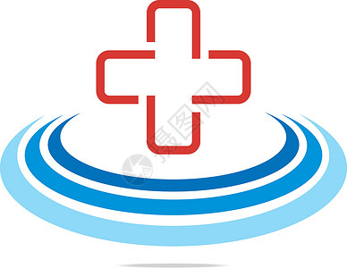 红十字会图标徽标红色医疗图标设计诊所医生卫生辉光创造力口腔科坡度磨床标识药品插画