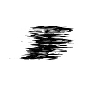 画笔描边 Grunge 矢量纹理水彩边界水粉中风艺术墨水黑色刷子印迹背景图片