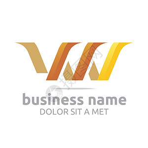 v字领字母 VV 组合 V lettemar商业口号解决方案服务品牌标识数字办公室精品签名插画