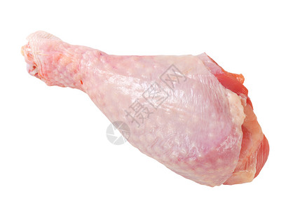 生火鸡鼓棒制品家禽生物库存食物皮肤鸡腿高清图片