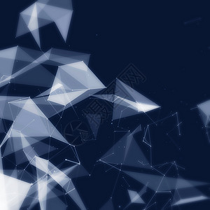 抽象网络连接背景分子格造型绘画电脑技术三角形生物学社会医疗科学背景图片