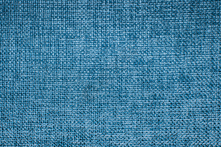 粗糙的织物纹理图案编织蓝色纺织品麻布棉布亚麻格子地毯窗帘卡片背景图片