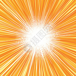 闪光线条明亮的爆裂背景复古漫画流行 ar线条框架太阳艺术插图矢量卡通片流行音乐闪光射线插画