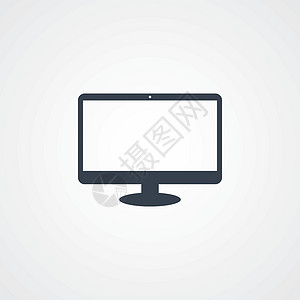 电脑桌面图标技术药片工具收藏笔记本插图灰色键盘监视器网络背景图片