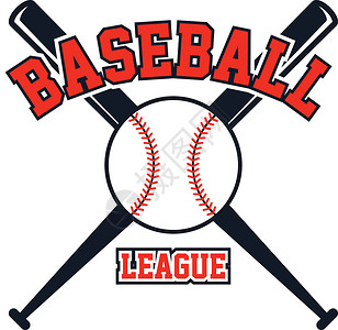 棒球联盟他们锦标赛闲暇竞赛玩家蝙蝠蓝色品牌身份徽章娱乐背景图片