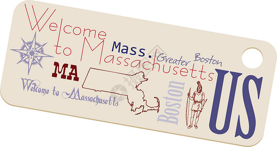 标签欢迎来到马萨诸塞州背景图片