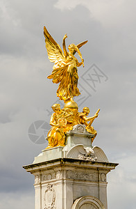 维多利亚女王纪念碑大理石老的高清图片
