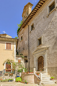 意大利的礼拜堂背景图片