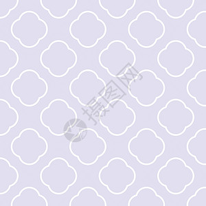无缝矢量几何 图案背景白色装饰墙纸对角线菱形圆圈装饰品紫色风格背景图片