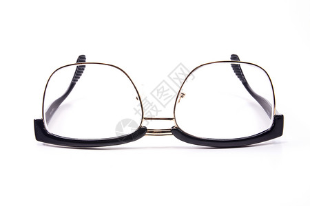 眼镜白色镜片光学太阳镜框架眼睛望远镜背景图片