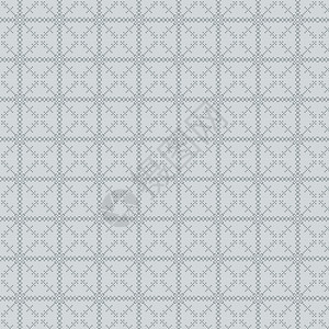 传统的费尔岛模式 无缝针织饰品刺绣灰色纺织品小岛织物毛衣工艺白色墙纸背景图片