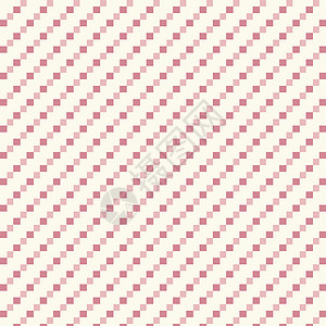无缝矢量几何 图案背景打印纺织品白色粉色织物条纹插图正方形墙纸背景图片