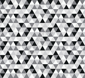 抽象几何三角形图案背景马赛克白色灰色墙纸钻石插图背景图片