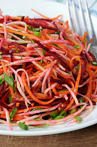 切碎的蔬菜沙拉小吃小菜盘子午餐洋葱调味品饮食晚饭营养萝卜背景