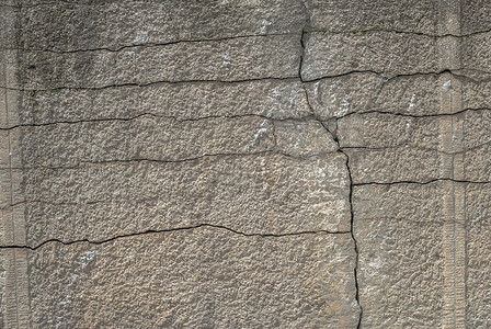 古石膏墙 风景风格 混凝土表面 大背景或纹理中的裂缝背景图片