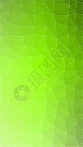 三角形图案背景绿色多边形墙纸马赛克线条插图白色背景图片