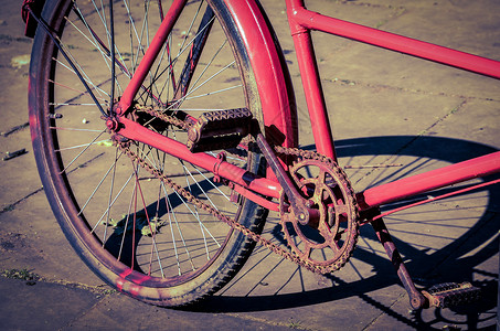 Retro风格自行车背景图片