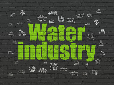 背景墙上的行业概念水工业生产建造建筑学植物涂鸦力量建筑绘画制造业炼油厂背景图片