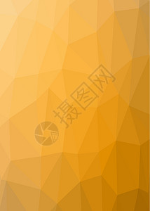 三角形图案背景马赛克多边形橙子墙纸插图背景图片