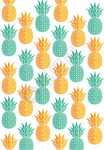 菠萝图案水果热带营养健康食物异国情调粮食背景图片