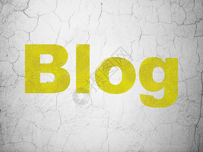 网络设计概念 墙壁背景博客插图文本黄色代码灰色背景墙服务器白色水泥网站背景图片