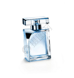 玻璃表面的香水瓶产品奢华反射香水液体香水厂瓶子小瓶化学化妆品背景图片