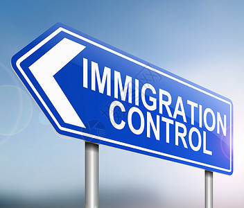 移民管制概念插图殖民化入境航程路标旅行控制轮回国家入口背景图片