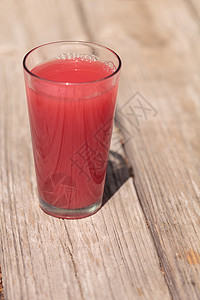 红西瓜粉杯果汁野餐玻璃红色水果宏观背景图片