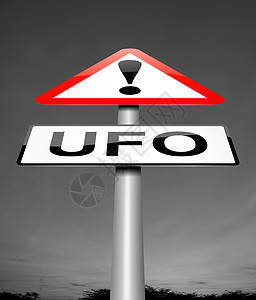 Ufo标志概念现象插图旅行车辆陆地外星人工艺背景图片