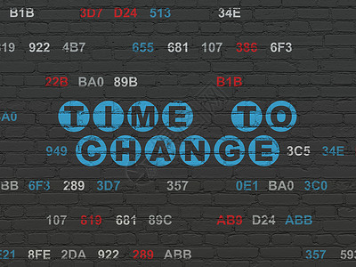 时间轴概念时间到改变墙上背景绘画代码蓝色倒数日程黑色小时历史展示背景图片