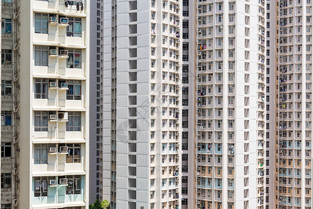 香港的住宅楼群建设市中心密度高楼城市生活住房摩天大楼框架城市人口财产背景图片