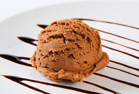 巧克力冰淇淋奶糖糖浆盘子食物甜点棕色咖啡摩卡配料焦糖背景图片