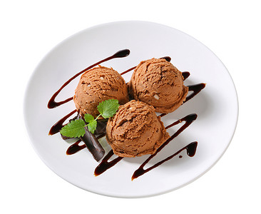 巧克力冰淇淋饼干棕色食物高架糖浆库存配料盘子咖啡焦糖甜点背景图片