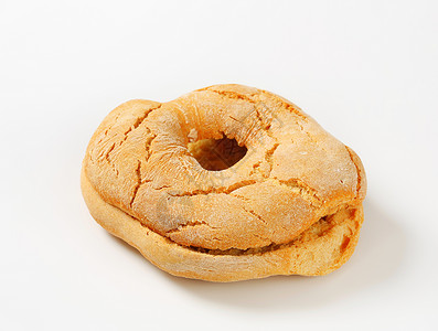 环形面包卷面包美食甜甜圈形烤箱小吃食物背景图片