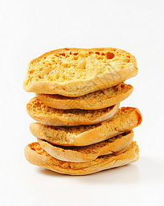两次意大利烤面包卷面包烤箱美食小吃环形甜甜圈形库存食物背景图片