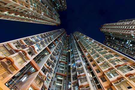城市建筑外表摩天大楼城市生活高楼多层市中心景观天空窗户蓝色建筑学背景图片