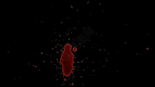 红色鲜血喷溅散射色孤立的阿尔法频道血溅泼彩动作飞溅液体绘画艺术油漆背景速度背景图片