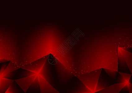 燃烧红水晶背景图片