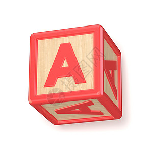 自动旋转的木形字母块字体 3D游戏教育课堂立方体学习拼写广告玩具时间知识背景图片