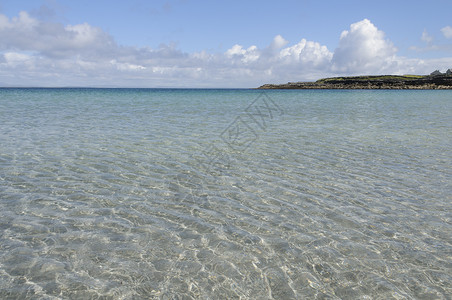基尔默媒体阿兰岛 爱尔兰 欧洲支撑天空海岸蓝色小岛海景风景海洋海滩背景