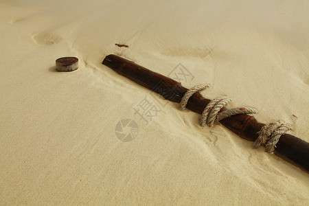 沙地上浮沙背景图片
