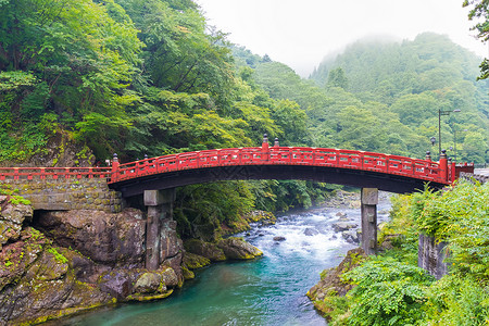 大谷渡日本日元子溪流山脉建筑学瀑布神道寺庙旅行历史吸引力历史性背景