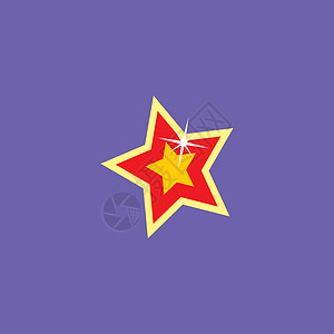 动画明星图标按钮游戏标识酒吧菜单插图星星背景图片