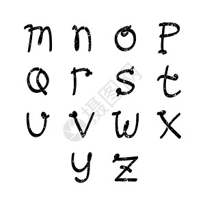 字母集字母孩子们插图背景图片