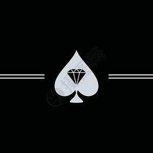 钻石金刚石艺术珠宝扑克宝石背景图片