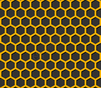 深色蜜蜂的蜂窝插图蜂巢花粉金子蜂蜡艺术荒野黄色灰色橙子墙纸背景图片
