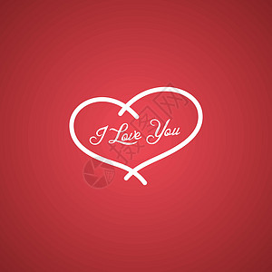 爱情人节框架边界墙纸礼物庆典创造力海报展示派对红色背景图片