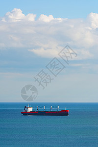 干货船货运干货船货物后勤出口货船导航商品海景船运背景