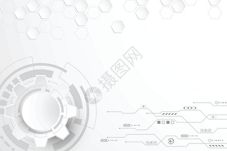 矢量抽象背景技术创新横幅创造力灰色插图电脑技术商业速度几何学墙纸背景图片