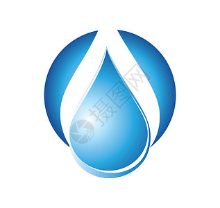 水木原木生物商业身份水滴贴纸公司插图环境液体生态背景图片